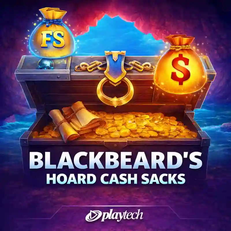 Blackbeard’s Hoard Cash Sacks game interface