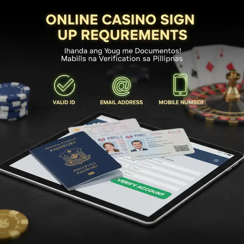 Online Casino Sign Up Requirements Philippines